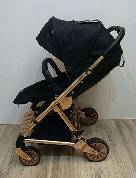 ｜育嬰用品｜mamas&papas  Urbo² 玫瑰金雙向手推車