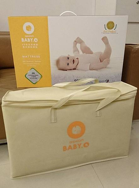 ｜透氣舒適一夜好眠｜Qshion BABY.Q 4D高涵氧纖維嬰兒透氣薄墊