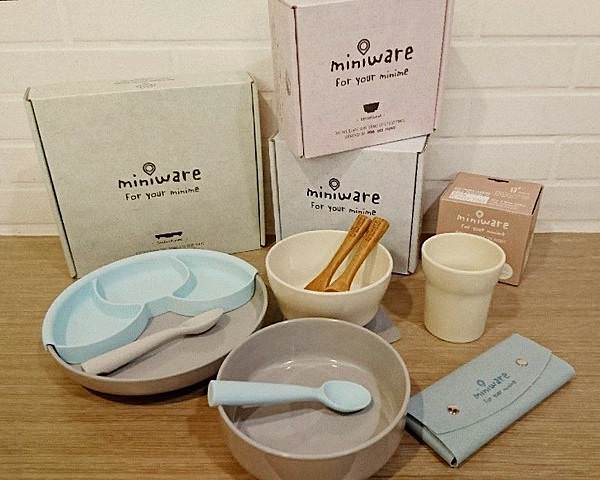 ｜居家、外出都實用｜美國Miniware天然寶貝兒童學習餐具