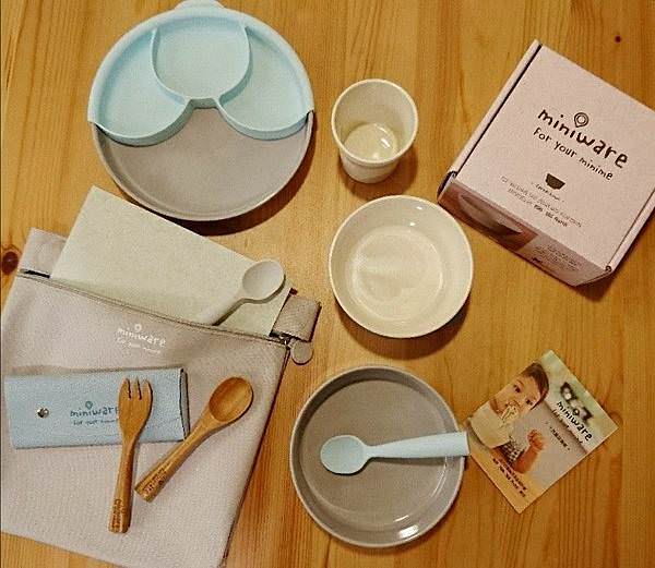 ｜居家、外出都實用｜美國Miniware天然寶貝兒童學習餐具