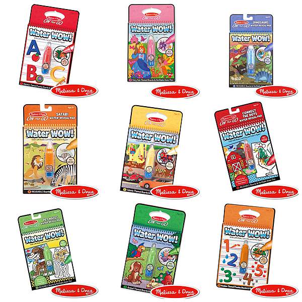 美國瑪莉莎 Melissa & Doug｜聲音拼圖、家事生活學習類、角色扮演、水畫冊