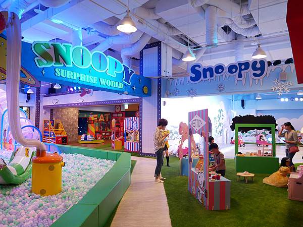 台北大直ATT 4 Recharge｜SNOOPY Play Center 史努比親子樂園大直旗艦店(已歇業)