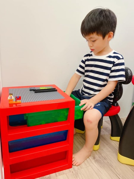 超好玩的米奇積木遊戲桌+BeginAgain木頭玩具+樂高收納盒