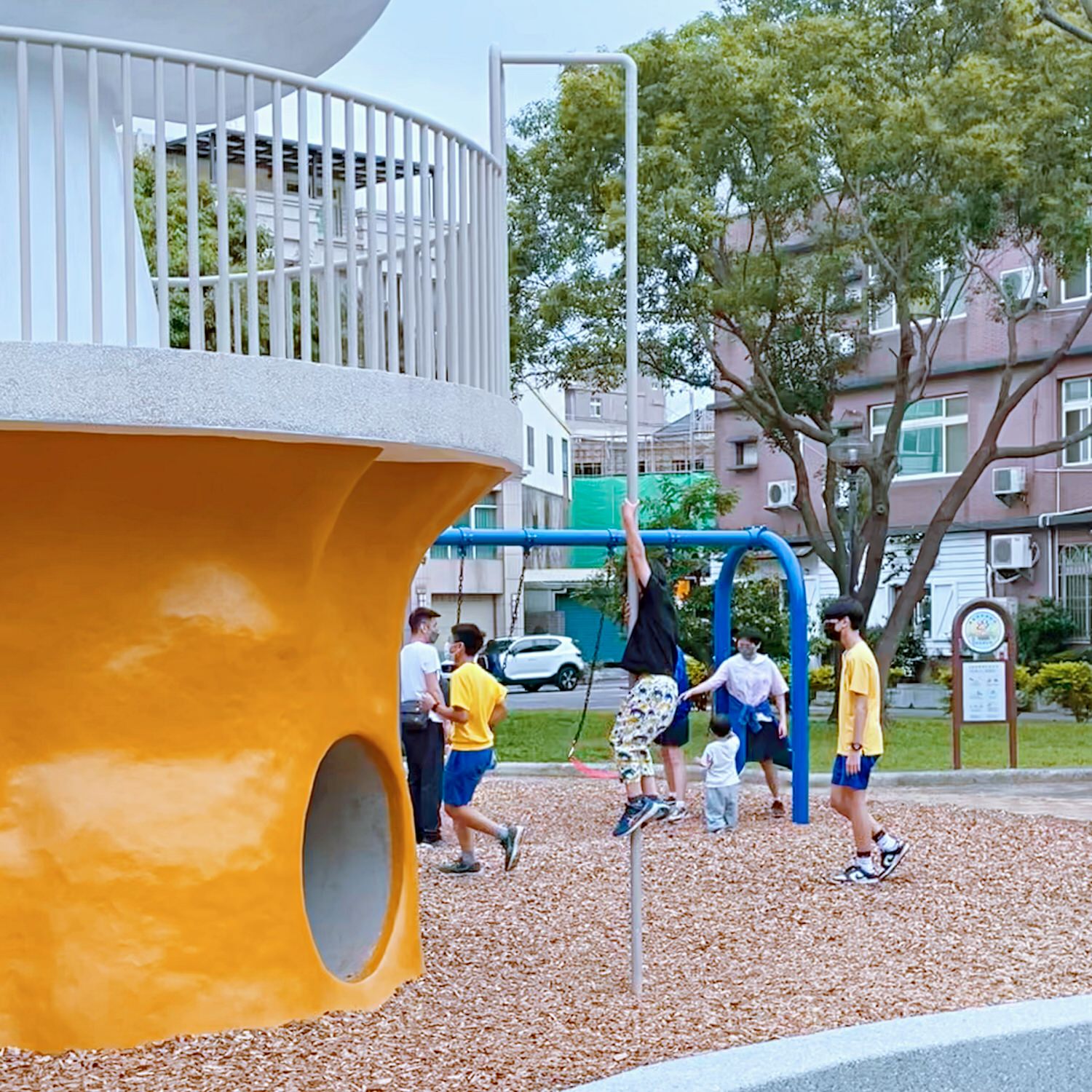 新竹特色公園｜蘑菇城堡公園-小竹繪本主題遊戲場