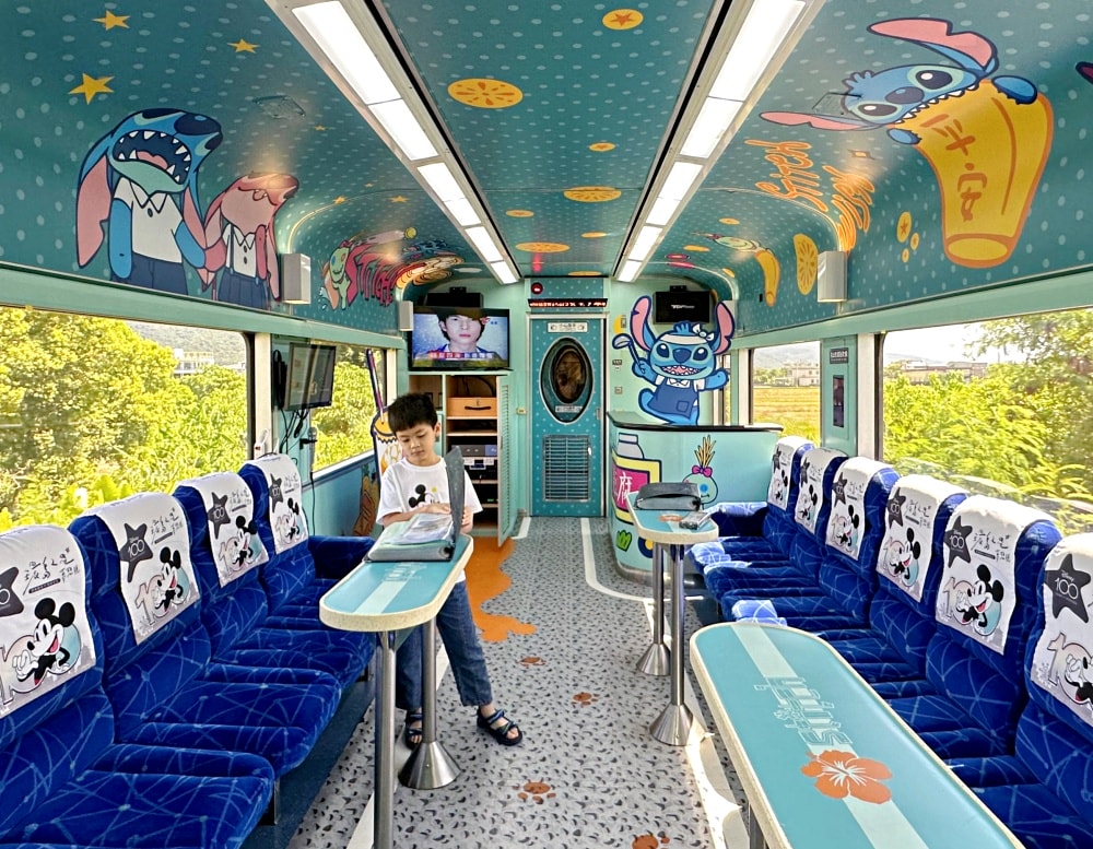 全台首輛迪士尼主題環島列車｜環島之星夢想號