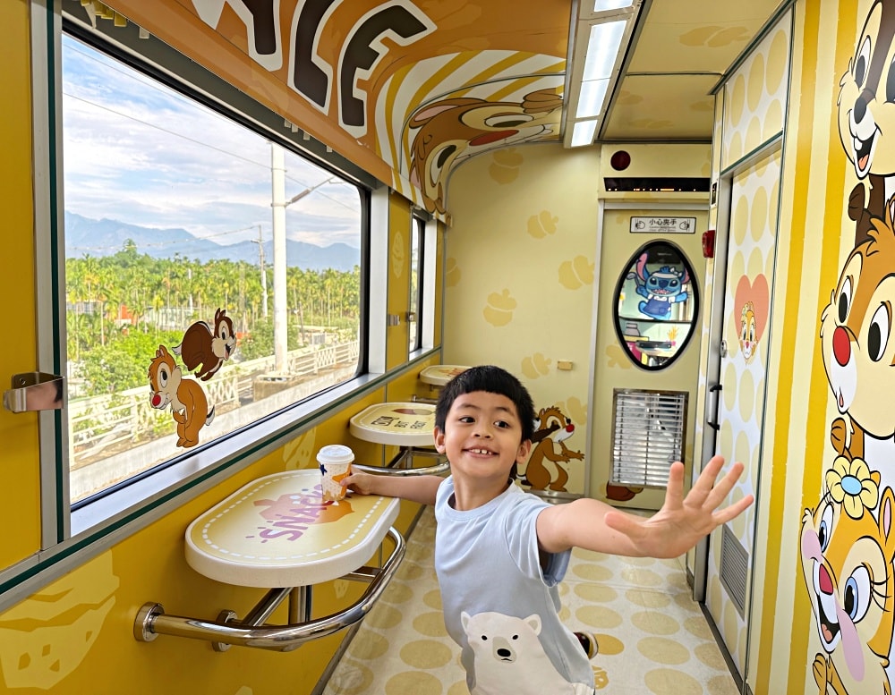 全台首輛迪士尼主題環島列車｜環島之星夢想號