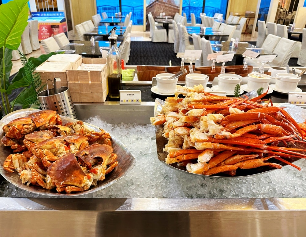 淡水漁人碼頭福容大飯店|田園西餐廳Buffet,三大螃蟹吃到飽 - 第4張圖 淡水漁人碼頭福容大飯店|田園西餐廳Buffet,三大螃蟹吃到飽